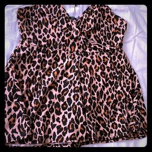 Leopard Romper